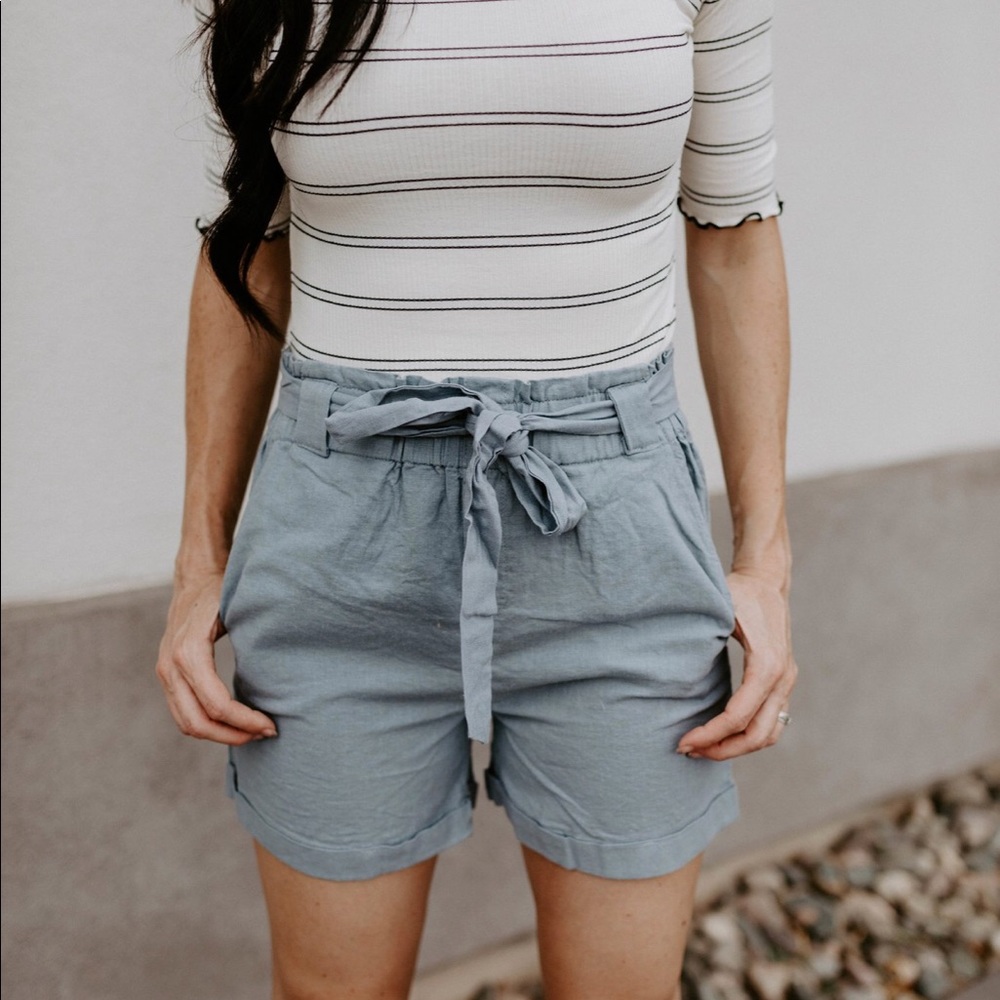 The Sarah Tie Up Shorts